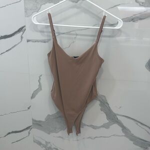 V NECK STRAPPY ZARA BODYSUIT